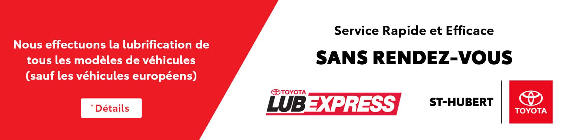 St-Hubert Toyota LubExpress 2024 Diapositive