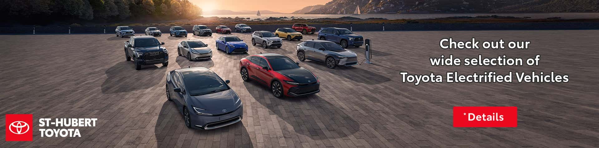 St-Hubert Toyota Electrified 2025 Slider