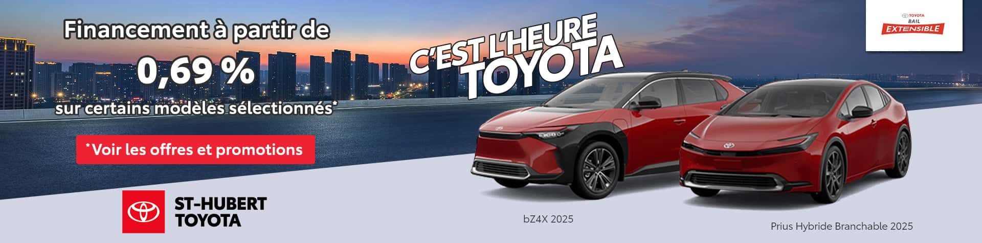St-Hubert Toyota C'est l'heure Toyota Novembre 2025 Diapositive