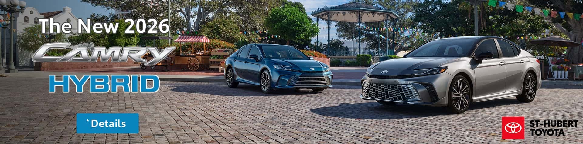 St-Hubert Toyota 2026 Camry Hybrid Slider