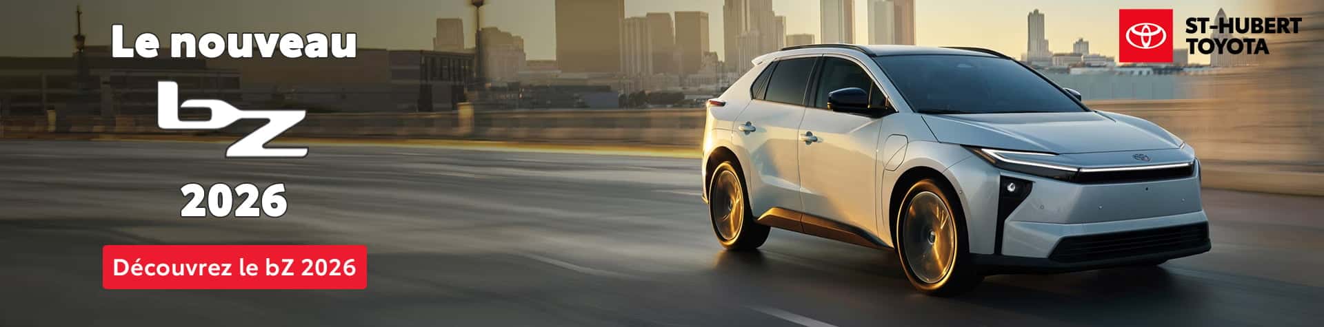 St-Hubert Toyota bZ 2026 Diapositive