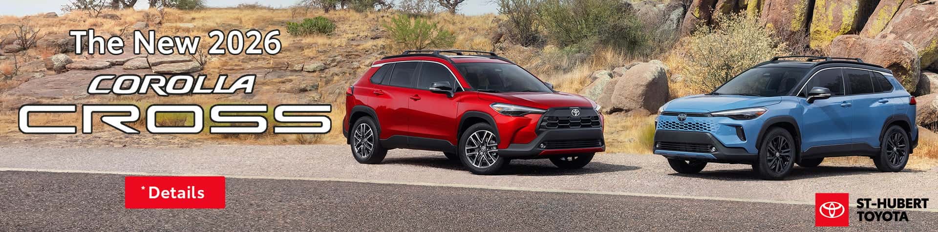 St-Hubert Toyota 2026 Corolla Cross Slider