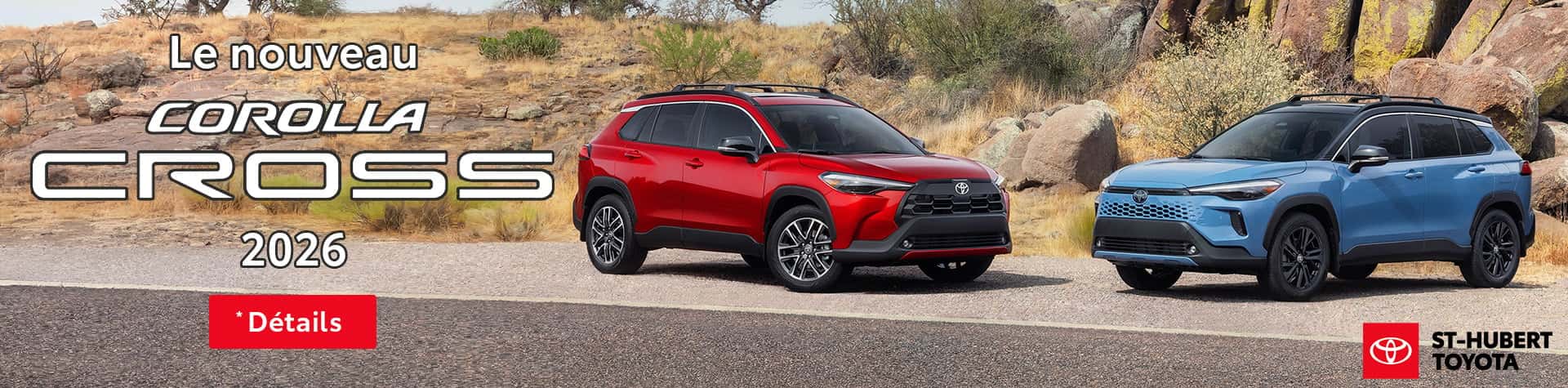 St-Hubert Toyota Corolla Cross 2026 Diapositive