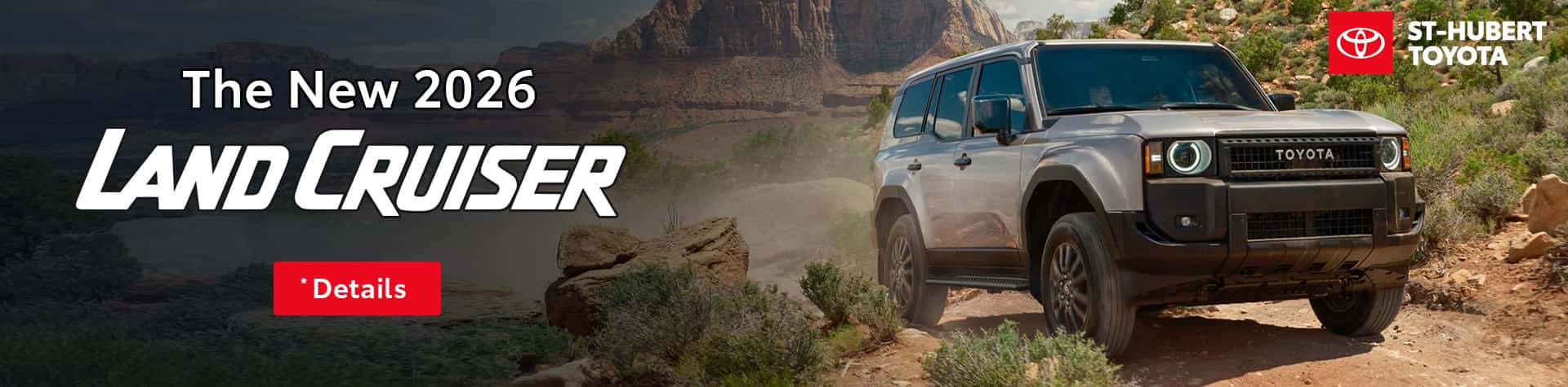 St-Hubert Toyota 2026 Land Cruiser Slider