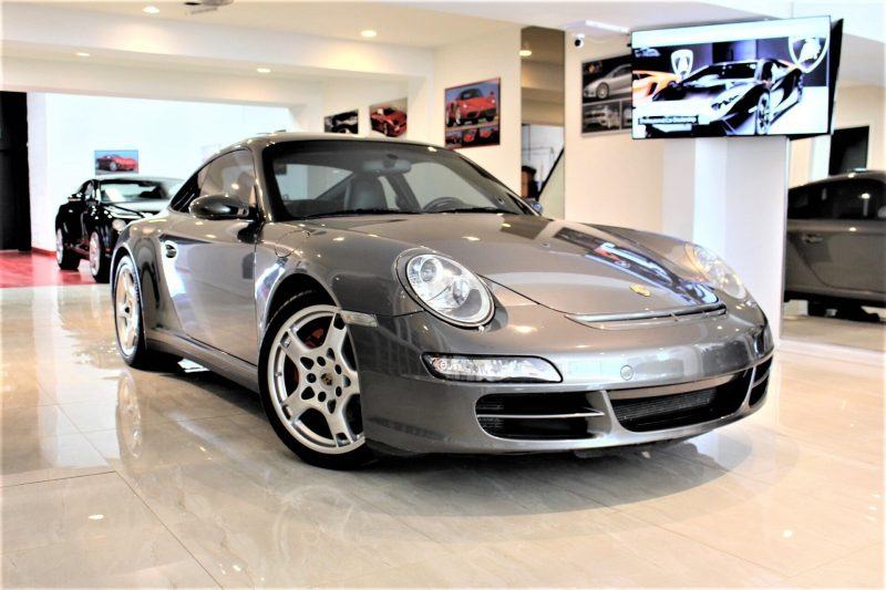 Silver Porsche