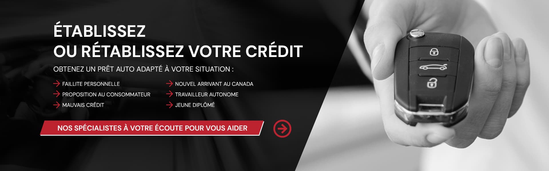 Établissez votre crédit