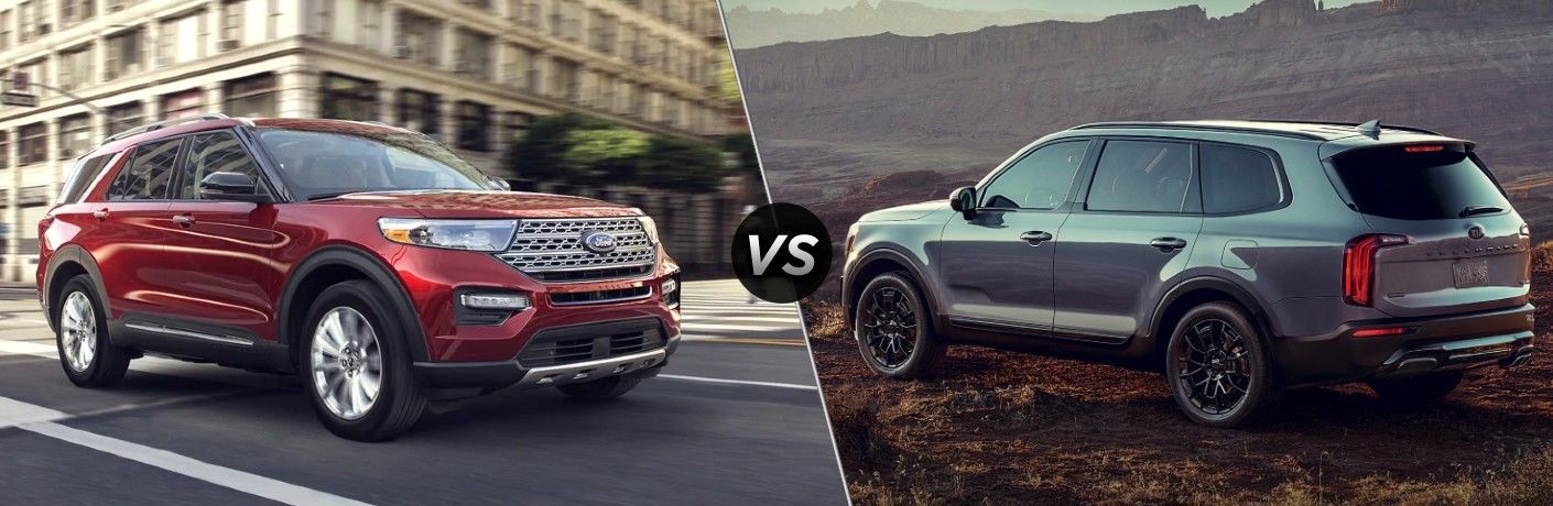2021 Ford Explorer vs 2021 Kia Telluride | Marlborough Ford