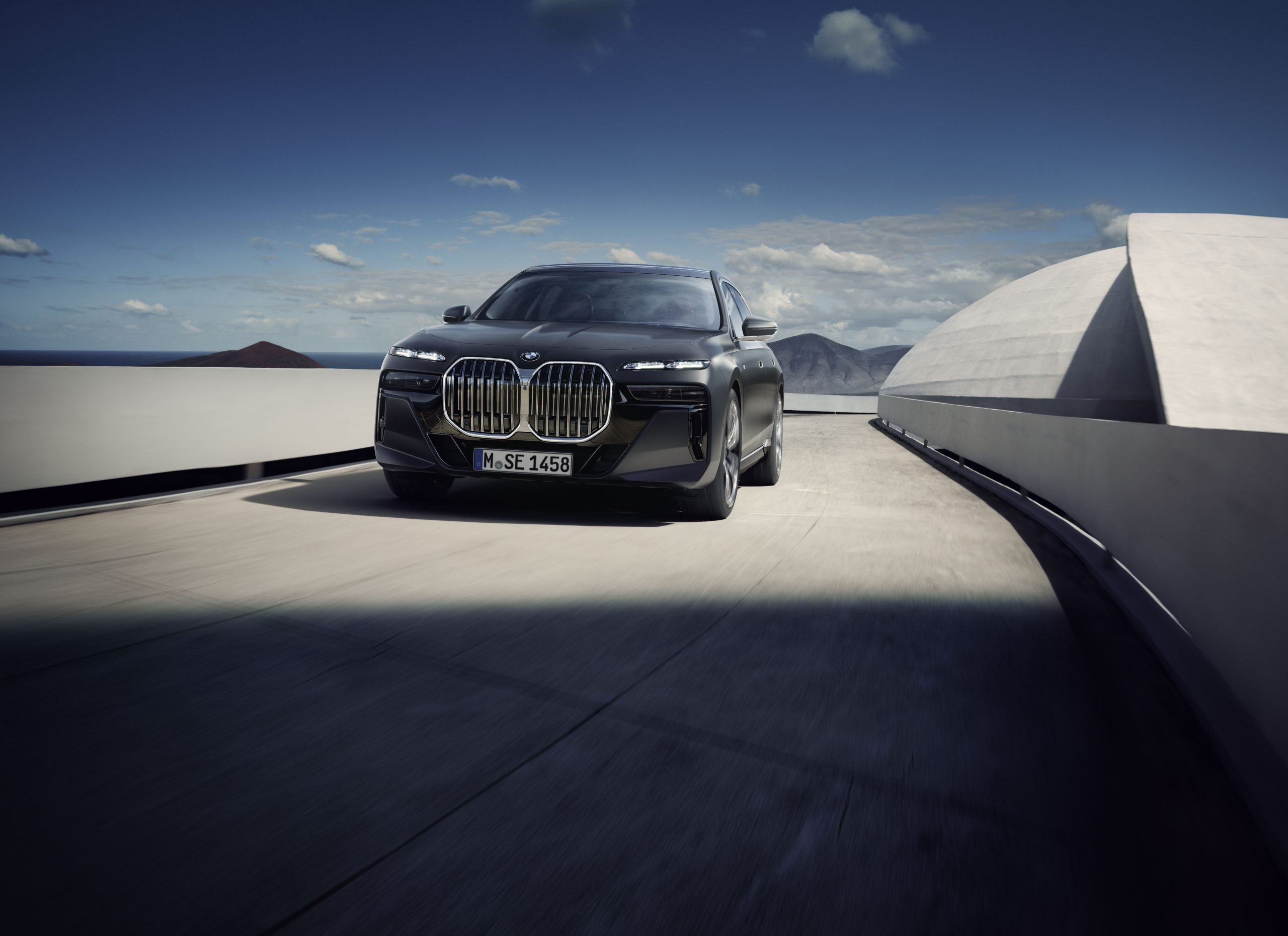 BMW 7 Series Rear View