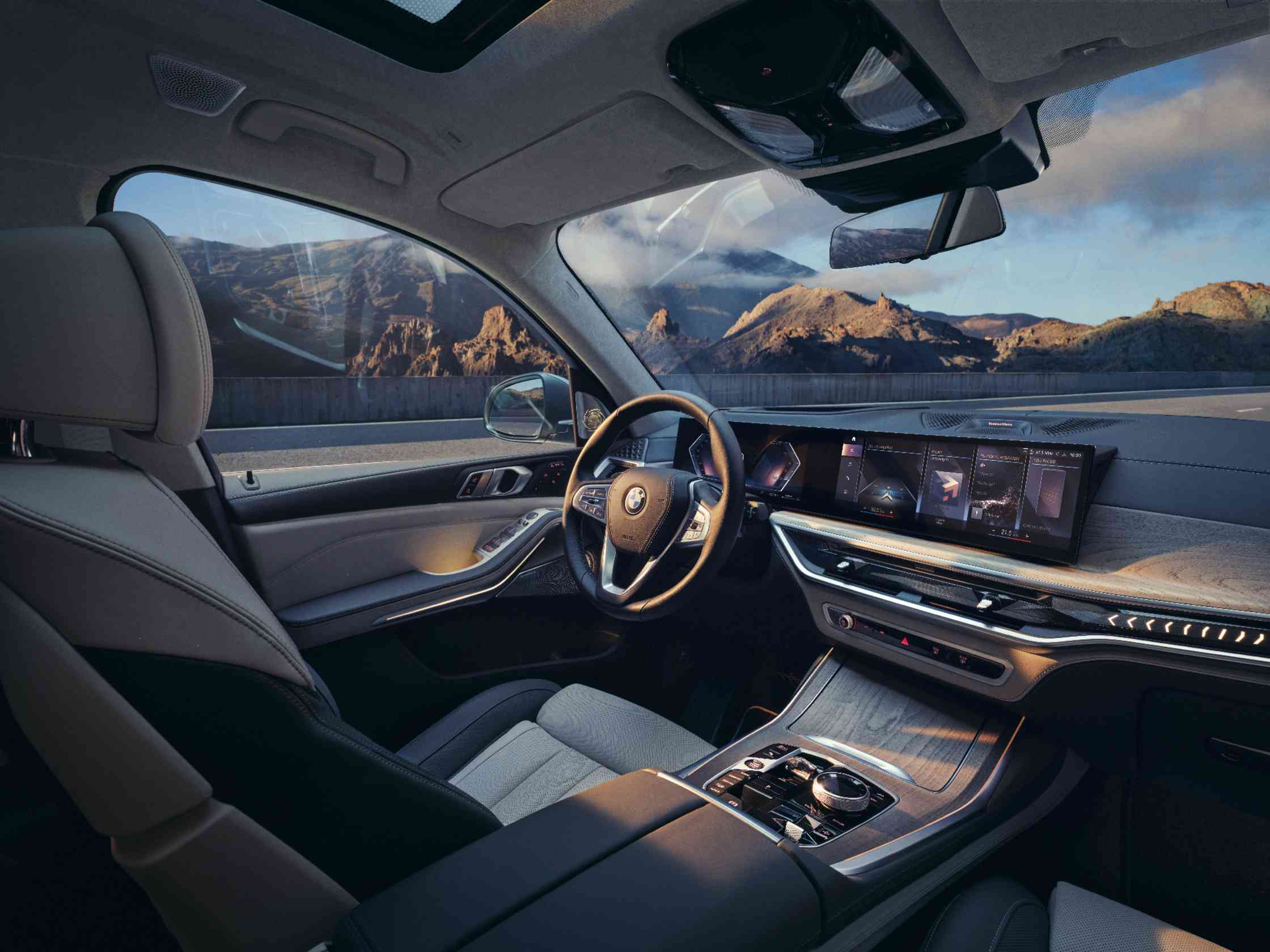 BMW X7 Driving Shot