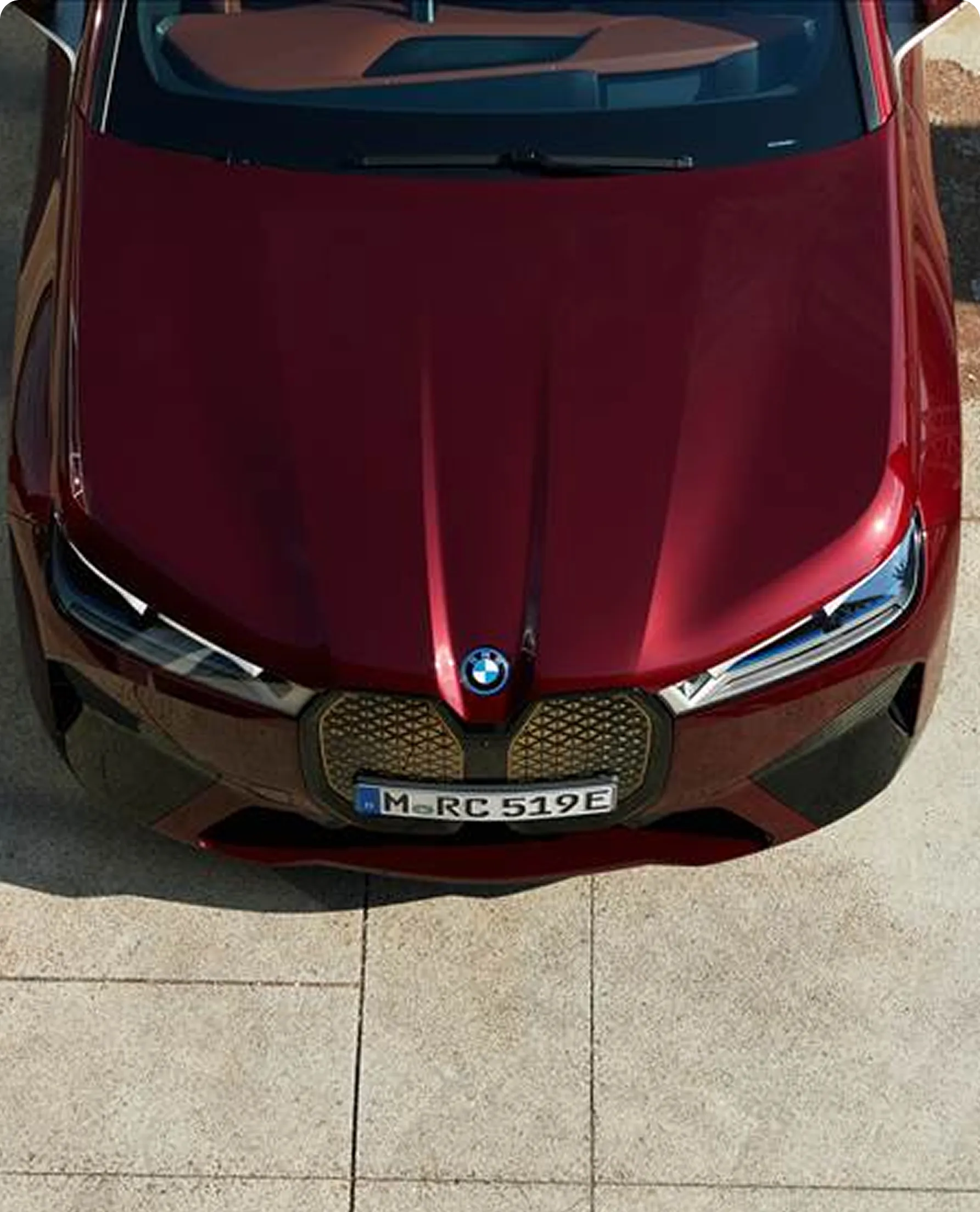 2026 BMW iX front grille close-up