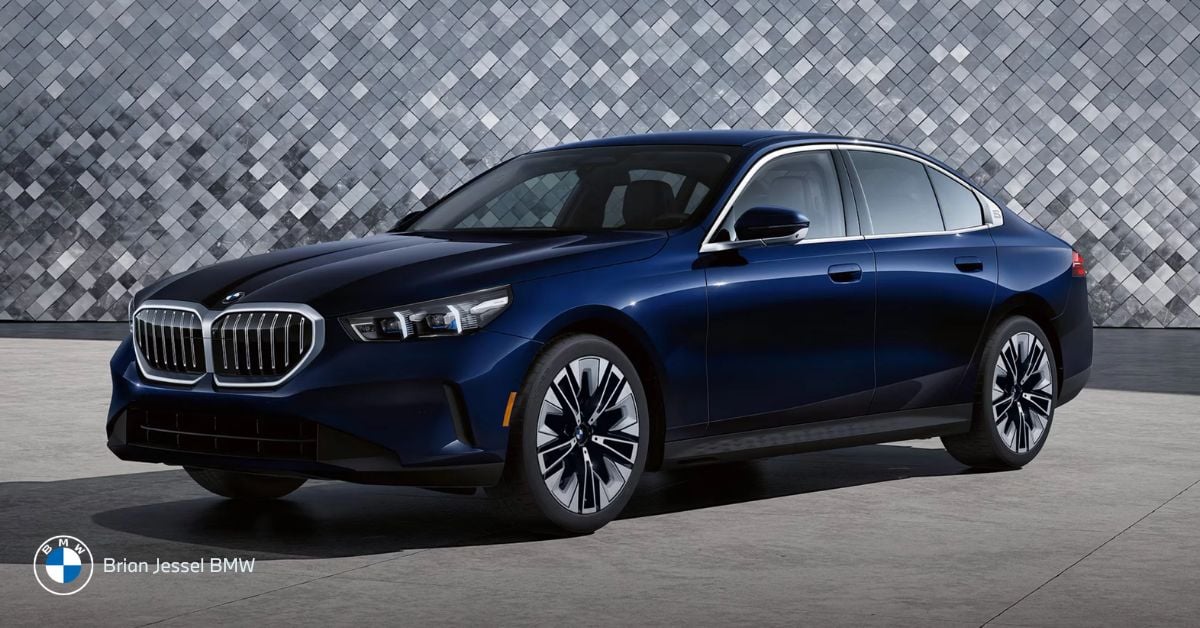 BMW 5 Series midsize luxury sedan parked outdoors highlighting elegant design and spacious family comfort