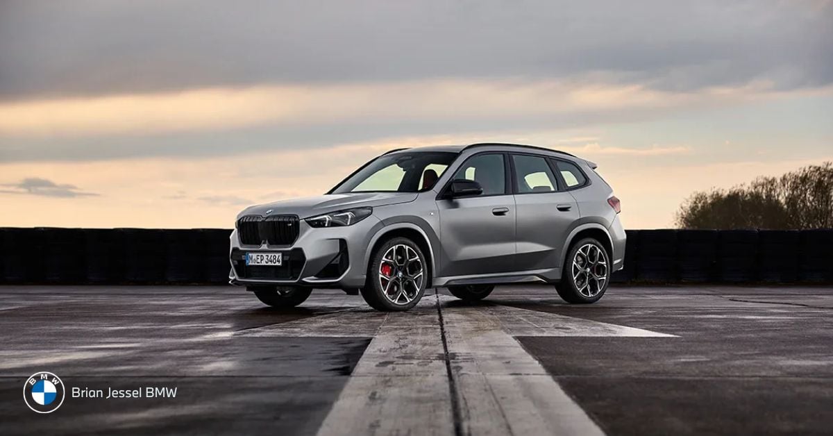 2025 BMW X1 compact luxury SUV in silver, offering premium design, all-wheel drive, and performance