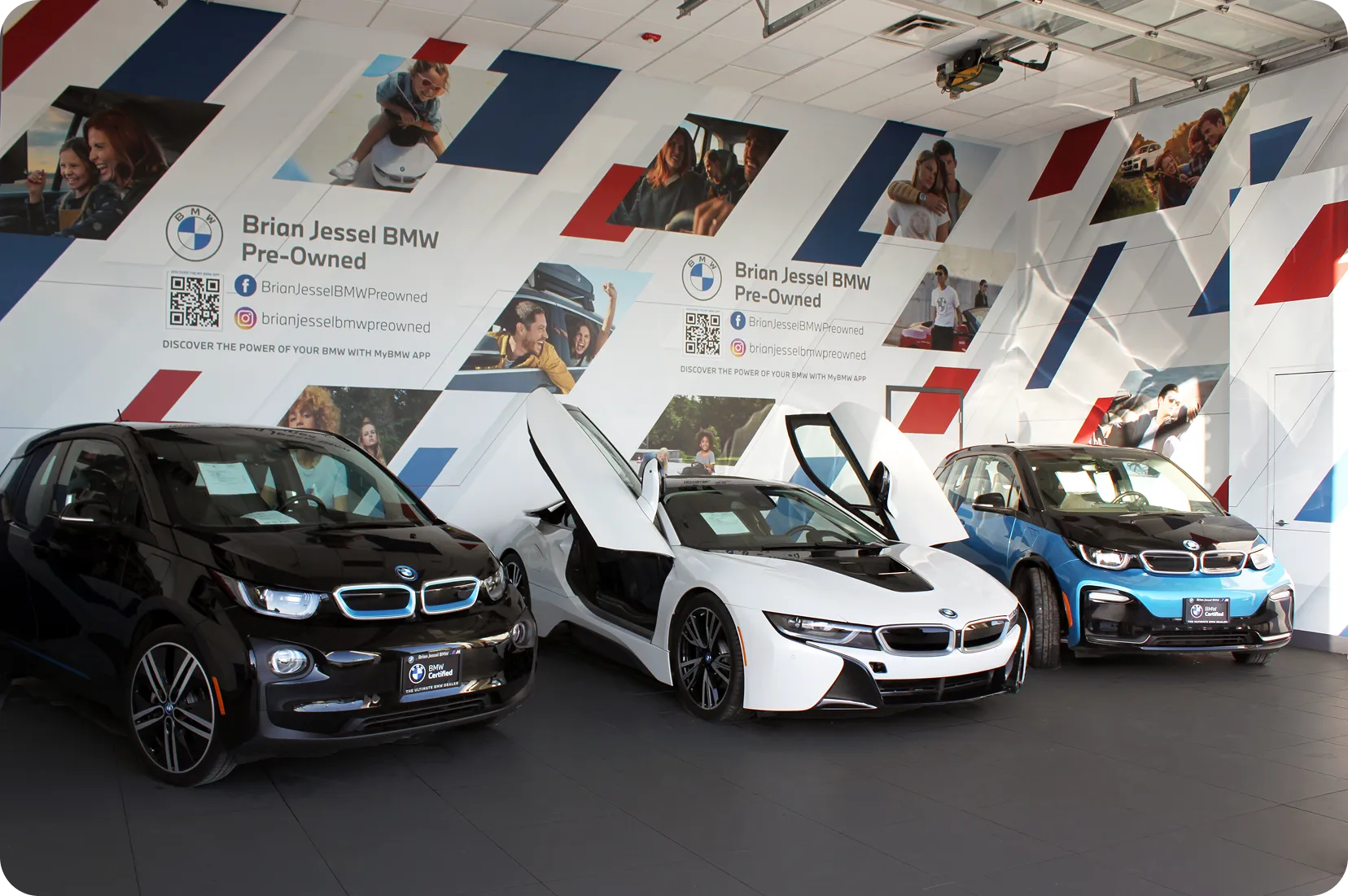 Brian Jessel BMW showroom