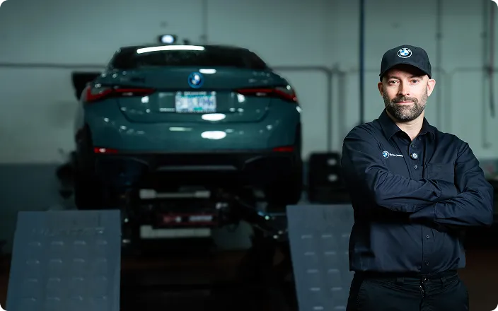 BMW technician at Brian Jessel BMW Pre-Owned