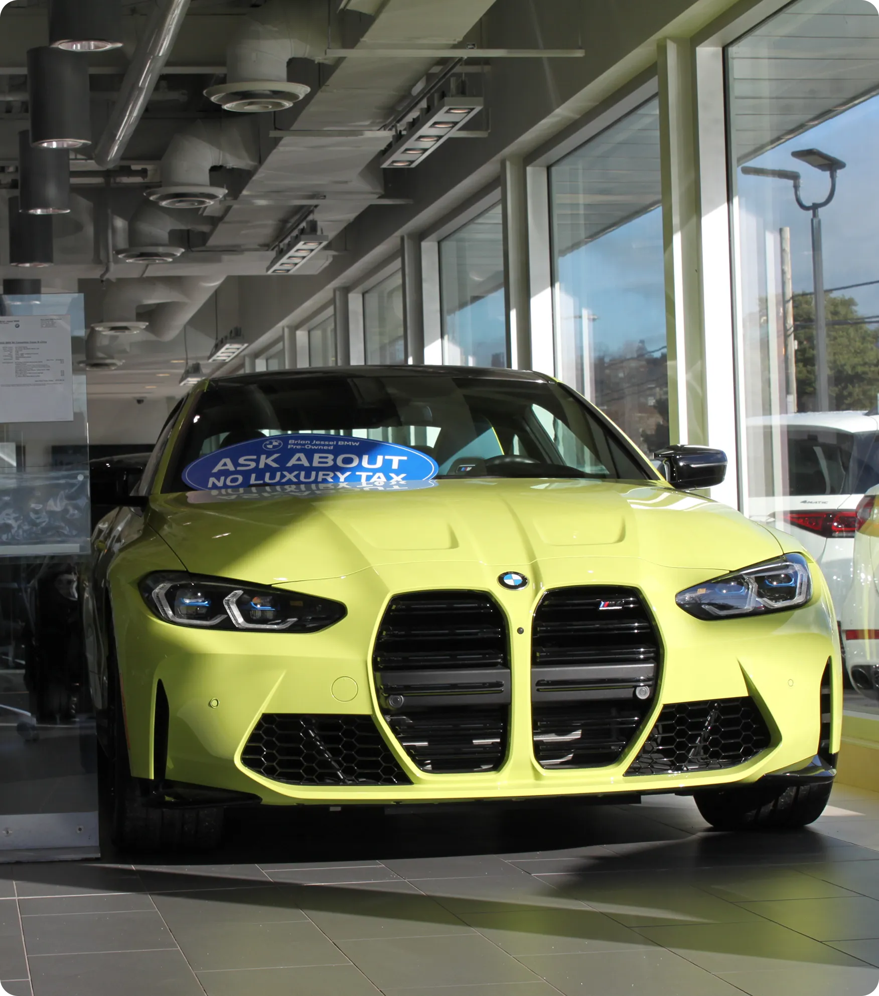 BMW vehicle in Vancouver driving conditions