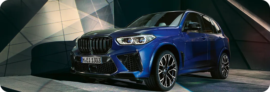 BMW X5 M lighting design