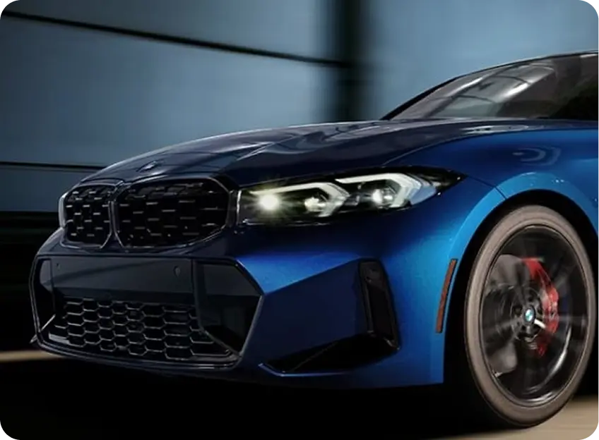 BMW vehicle for ICBC and insurance collision claims support