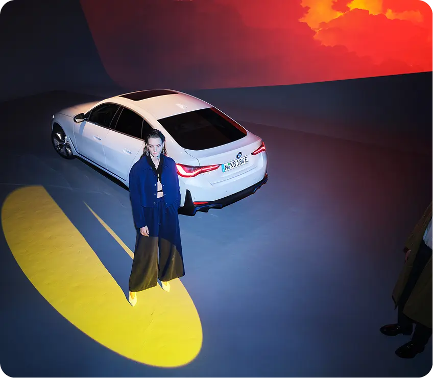 BMW i4 Vancouver lineup at Brian Jessel BMW