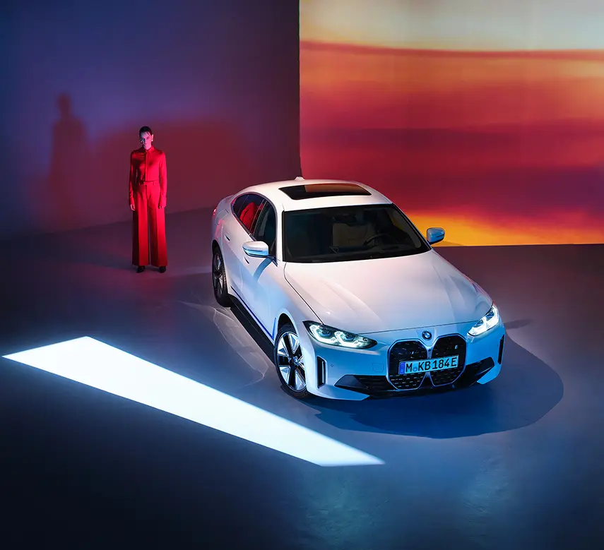 BMW i4 Concept design studio image