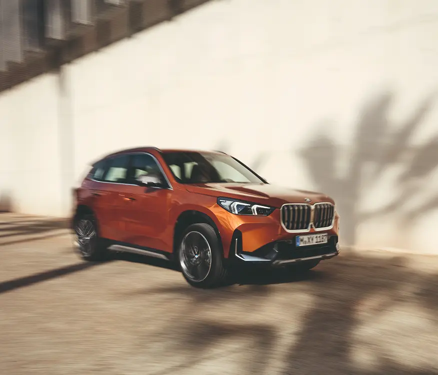 2026 BMW X1 in motion