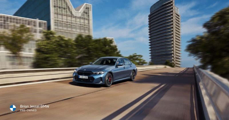 BMW navigating city streets, illustrating everyday usability and beginner-friendly handling.