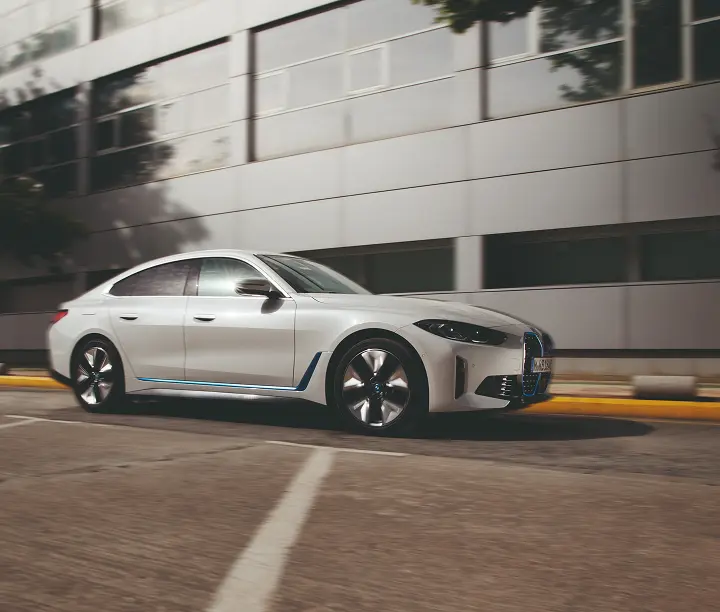 2024 BMW i4 side profile