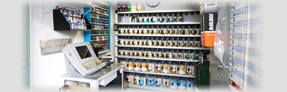 RV bodyshop materials