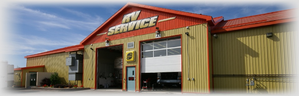  RV service shop outside