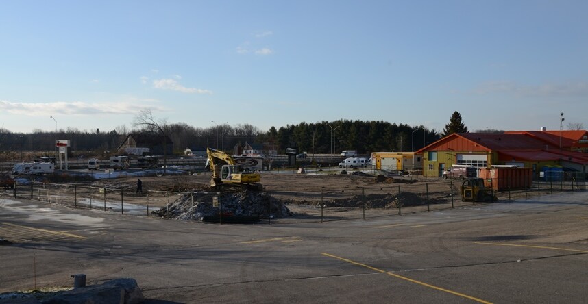 Construction progress 