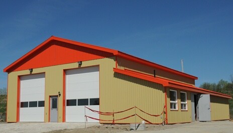 Outside of new building