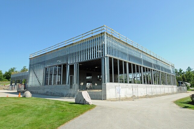 Interior construction frame progress