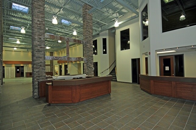 Reception area
