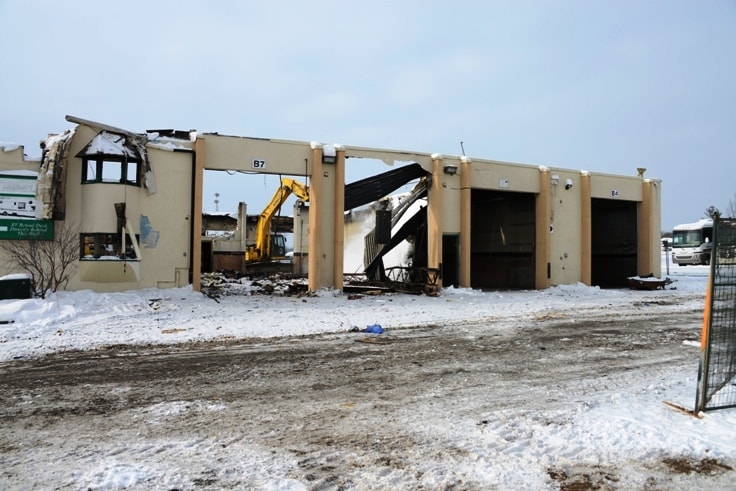 The Hitch House office walls