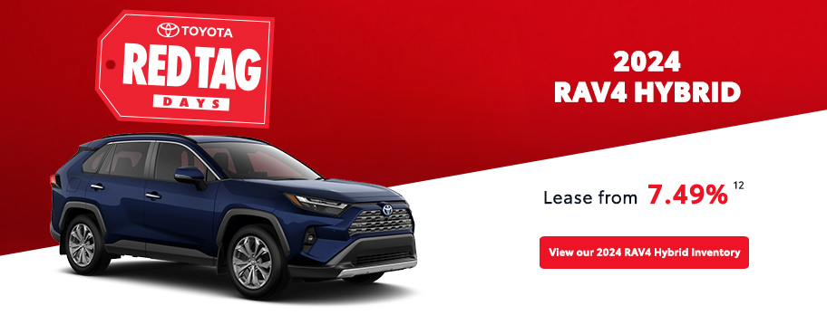 Red Tag Days | 2024 RAV4 Hybrid | St-Hubert Toyota Dealer