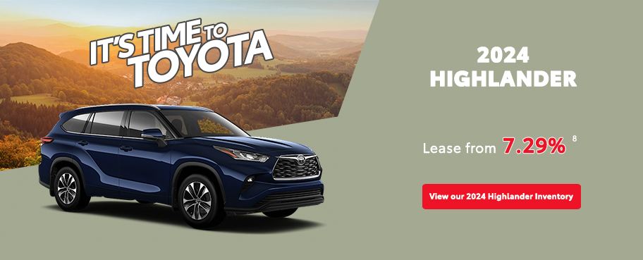 It's Time To Toyota | 2024 Highlander | St-Hubert Toyota.