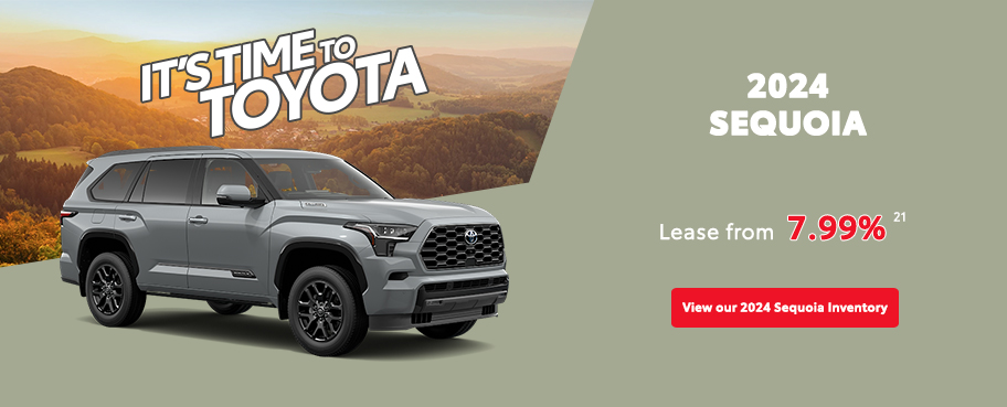 It's Time To Toyota - 2024 Sequoia - St-Hubert Toyota