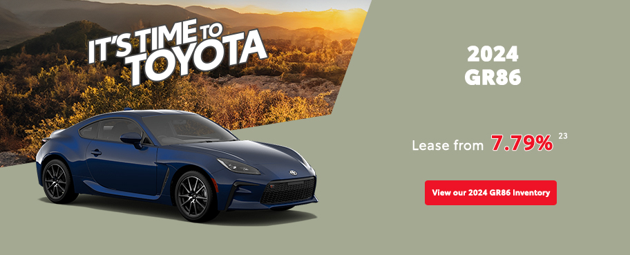 It's Time To Toyota | 2024 GR86 | St-Hubert Toyota