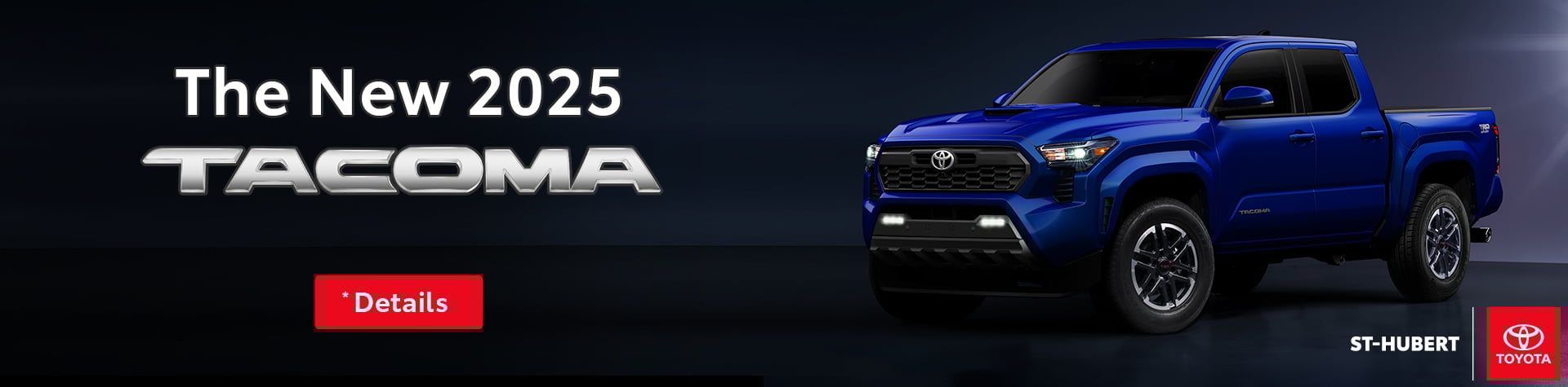 St-Hubert Toyota 2025 Tacoma Slider
