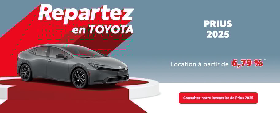 St-Hubert Toyota Repartez En Toyota Prius 2025 Juin
