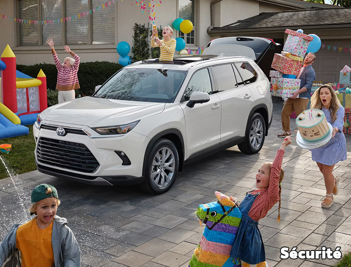 St-Hubert Toyota Grand Highlander 2025 Sécurité