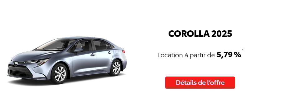 St-Hubert Toyota Événement C'est l'heure Toyota Juillet 2025 Corolla 2025
