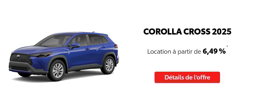 St-Hubert Toyota Événement C'est l'heure Toyota Juillet 2025 Corolla Cross