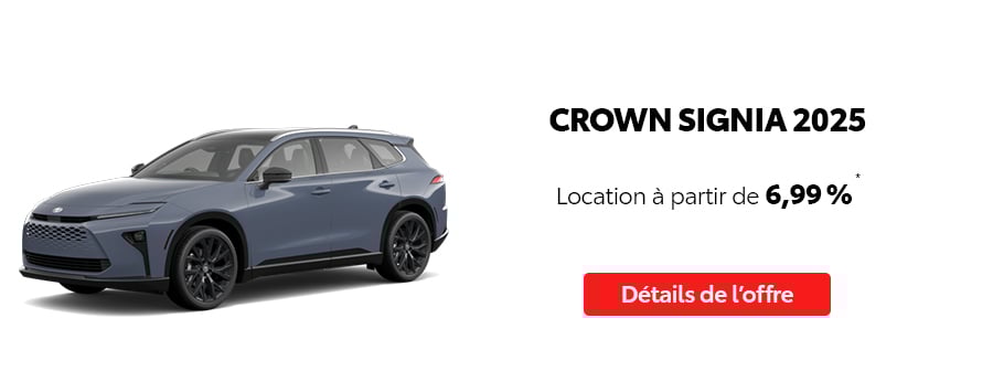 St-Hubert Toyota Événement C'est l'heure Toyota Juillet 2025 Crown Signia 2025