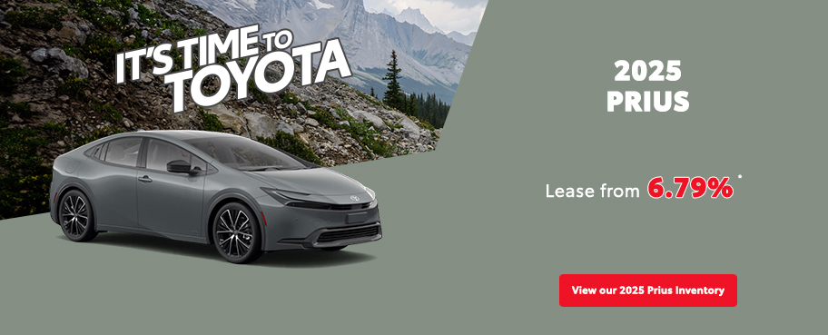 St-Hubert Toyota It's Time To Toyota 2025 Prius July