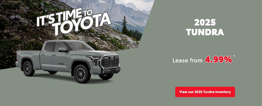 St-Hubert Toyota It's Time To Toyota 2025 Tundra July