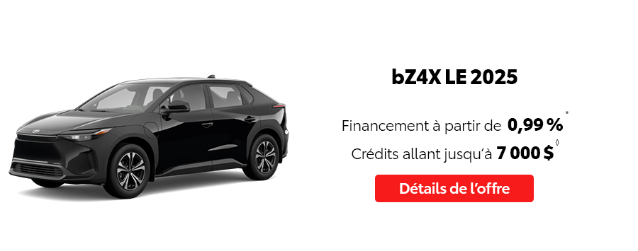 St-Hubert Toyota Événement C'est l'heure Toyota Août 2025 bZ4X