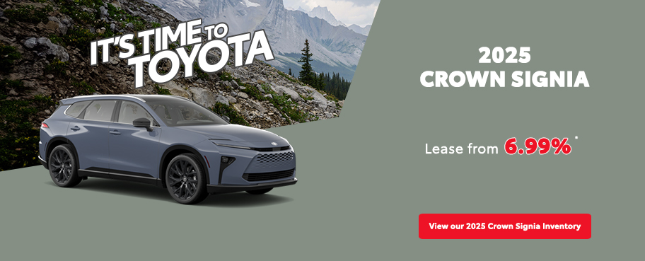 St-Hubert Toyota It's Time To Toyota 2025 Crown Signia August