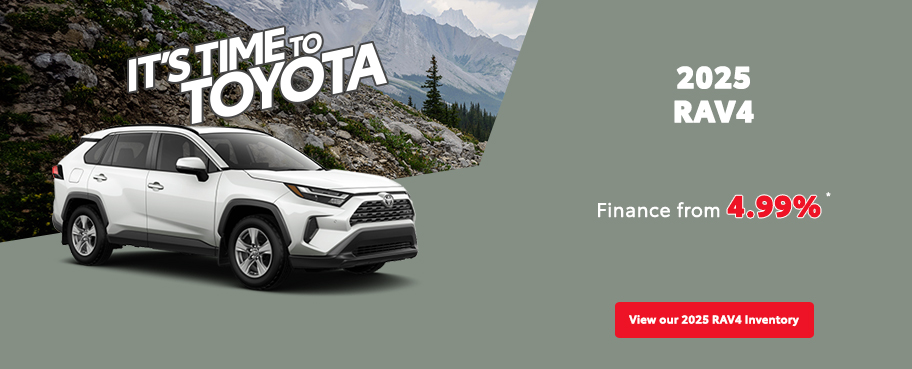 St-Hubert Toyota It's Time To Toyota 2025 RAV4 August