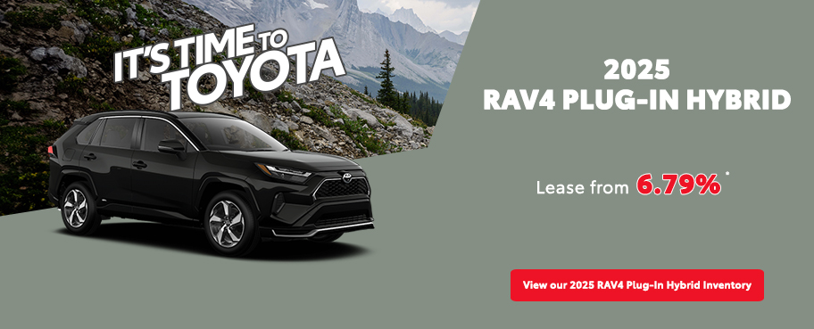 St-Hubert Toyota It's Time To Toyota 2025 RAV4 Plug-In August