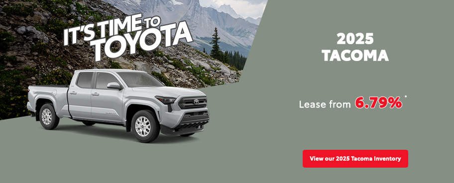 St-Hubert Toyota It's Time To Toyota 2025 Tacoma August